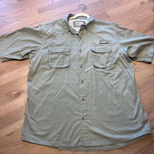Worldwide Sportsman Short Sleeve Performance Fishing Shirt Size XL
